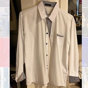 Men’s Large fashion dress shirt